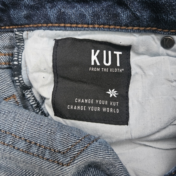 Kut from the Kloth Reese ankle straight leg‎ jeans size 4 - Picture 8 of 8